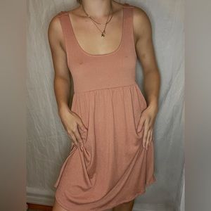 Wild Fable sleeveless tie strap babydoll dress